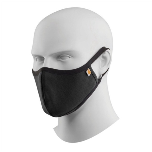 - Carhartt Black Face Mask with Logo *NEW*